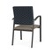 Lesro Newport Guest Chair Metal Frame, Charcoal, RS Night Sky Back, MD Farro Seat NP1101 - alternate 2